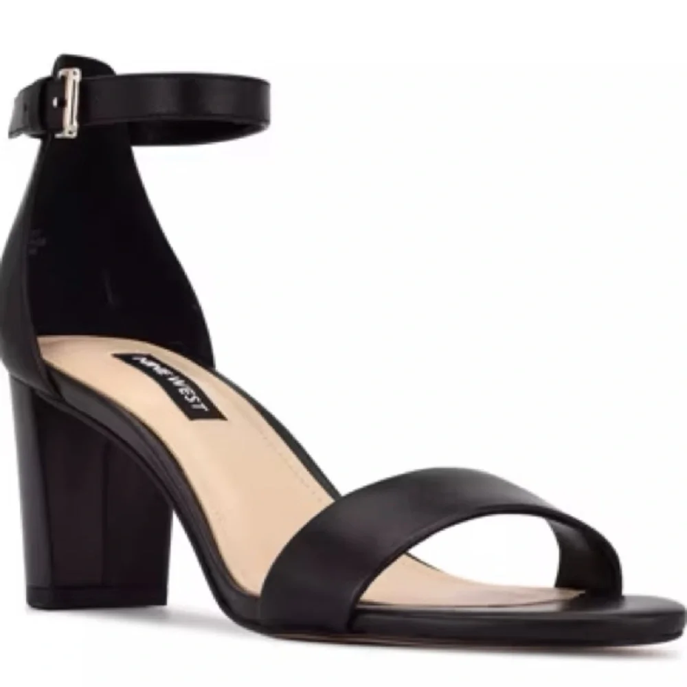 Nine West Pruce Block Heel Sandals - Picture 1 of 8